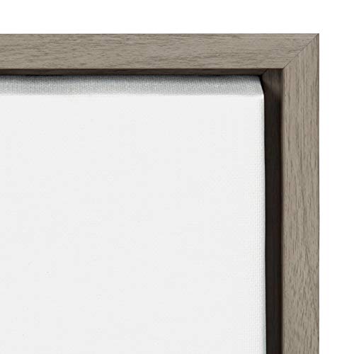 Smiling Cat Framed Canvas Print