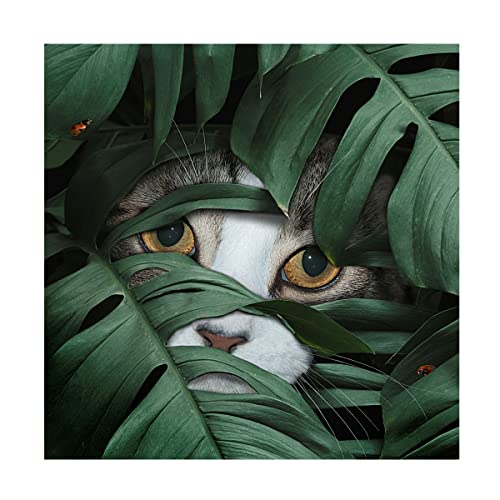 Sneaky Cat – Canvas Wall Art