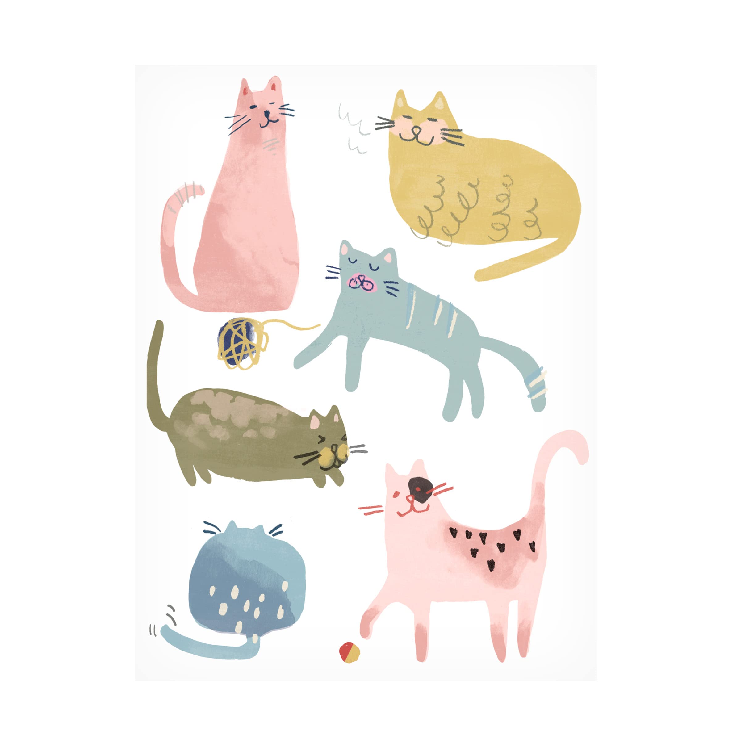 Cat Squad – Canvas Print
