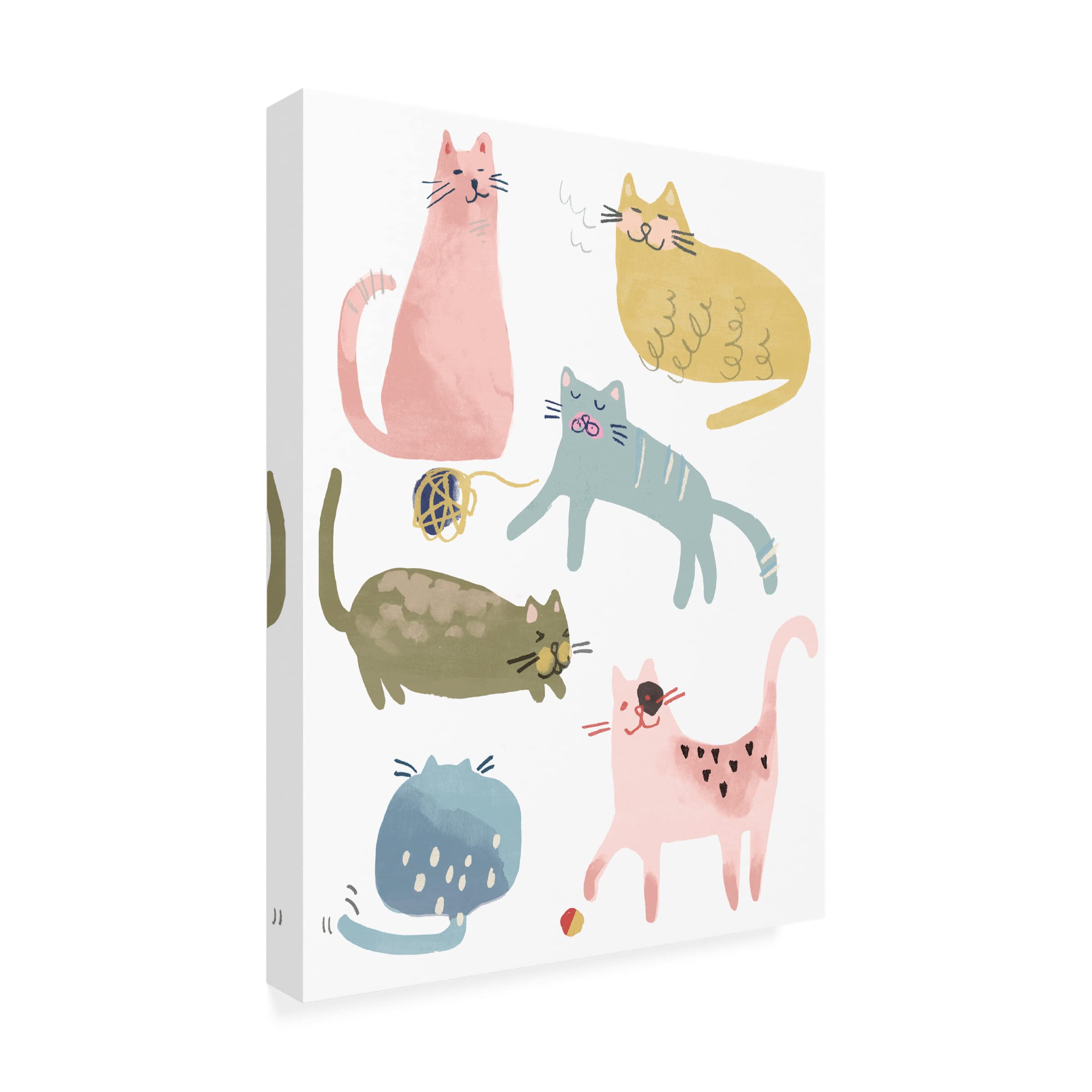 Cat Squad – Canvas Print